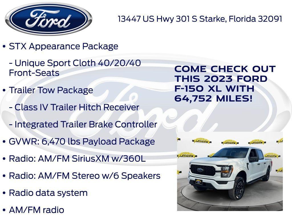 used 2023 Ford F-150 car, priced at $32,429