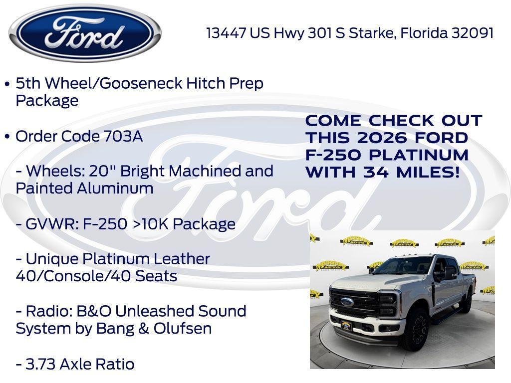 new 2026 Ford F-250 car, priced at $96,895