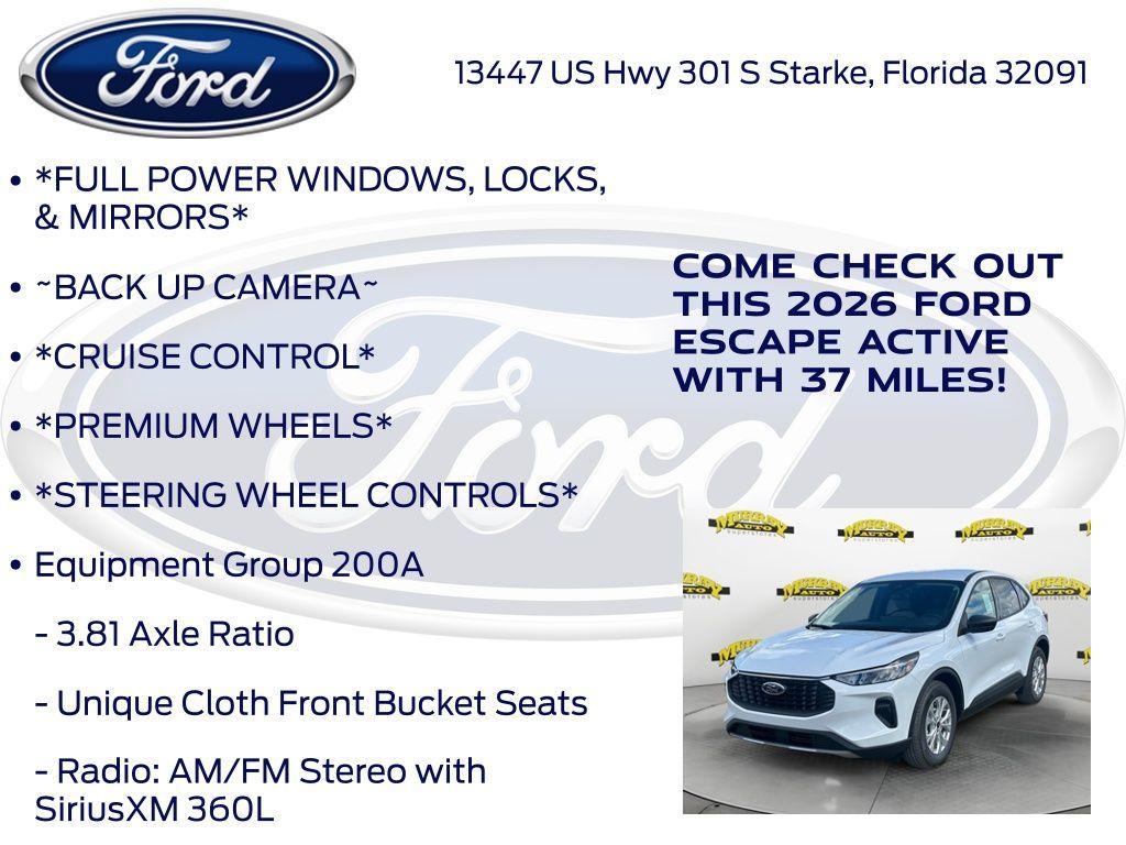 new 2026 Ford Escape car, priced at $26,631