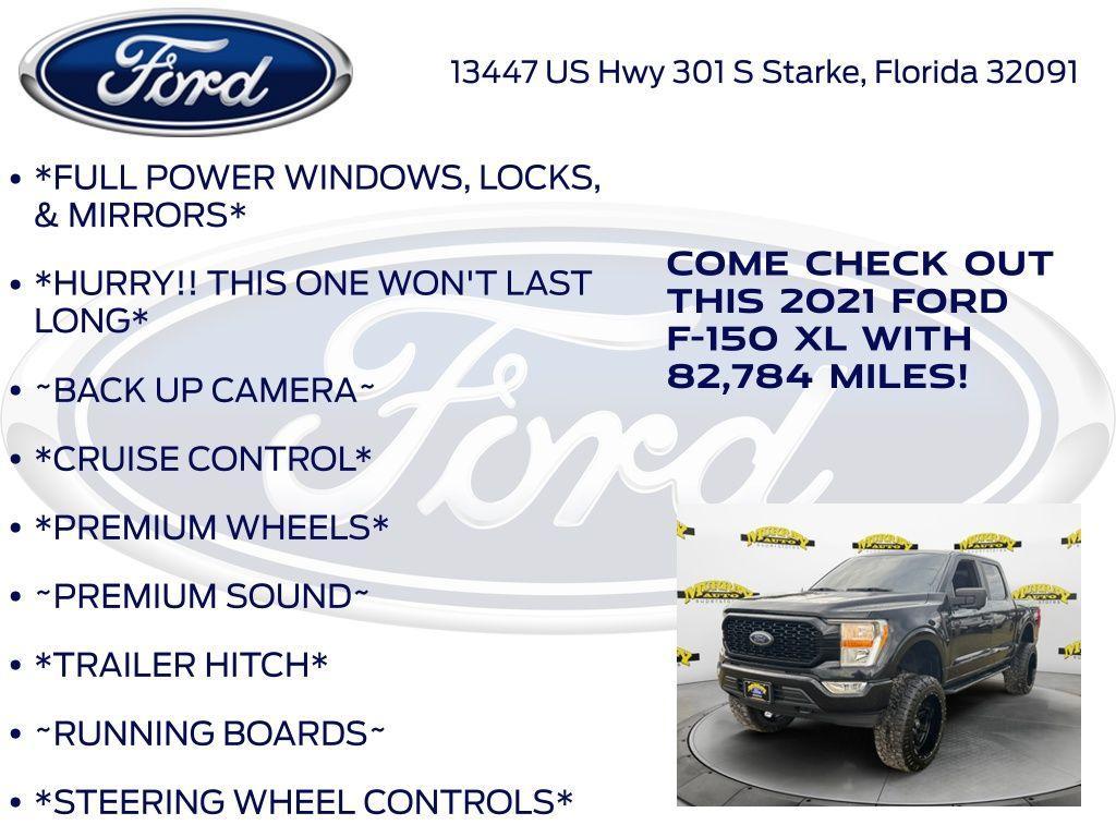 used 2021 Ford F-150 car, priced at $32,777