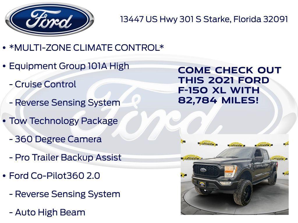 used 2021 Ford F-150 car, priced at $32,777