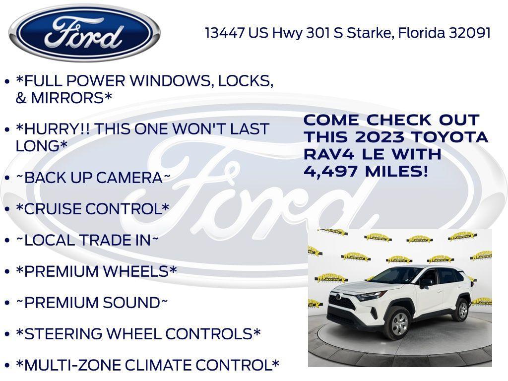 used 2023 Toyota RAV4 car, priced at $28,177