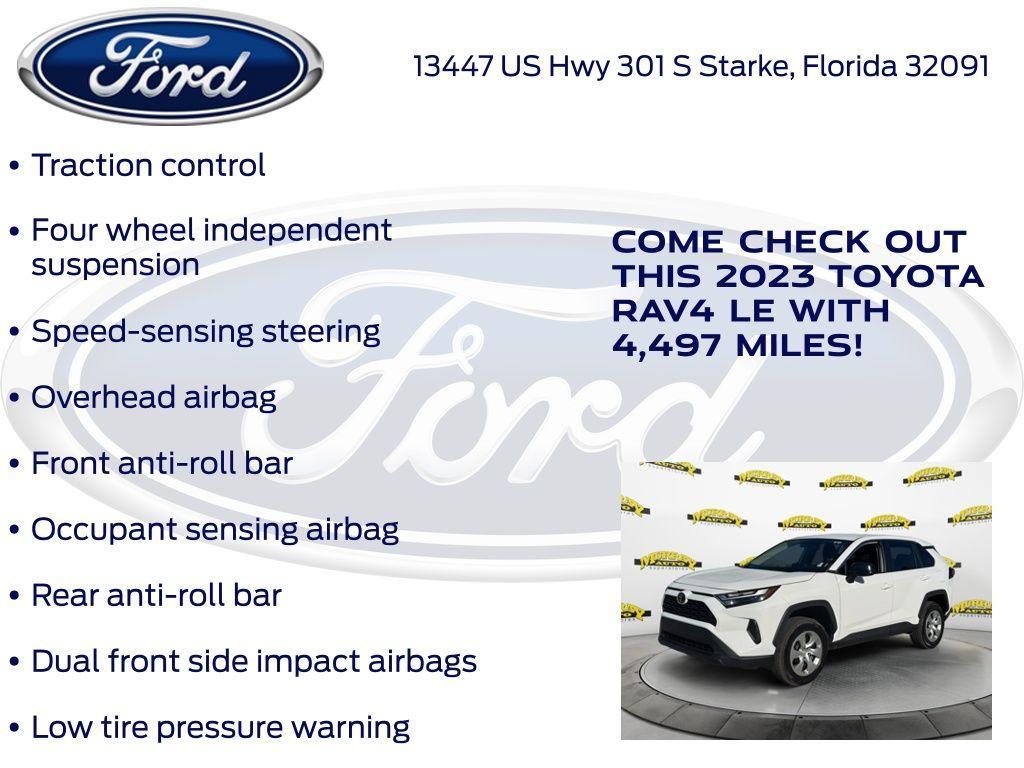 used 2023 Toyota RAV4 car, priced at $28,177