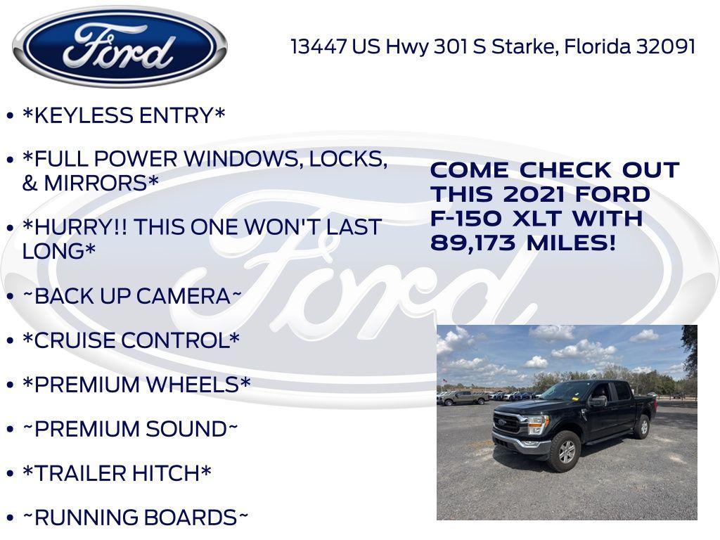 used 2021 Ford F-150 car, priced at $29,890