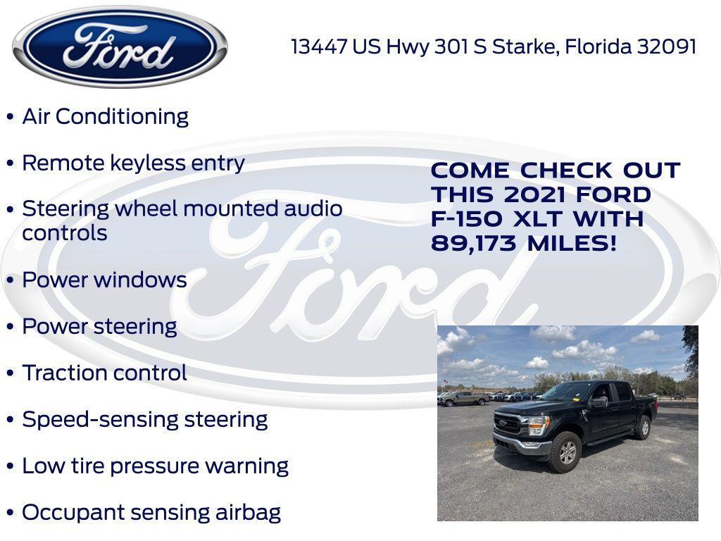 used 2021 Ford F-150 car, priced at $29,890