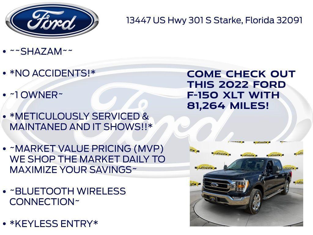 used 2022 Ford F-150 car, priced at $38,094