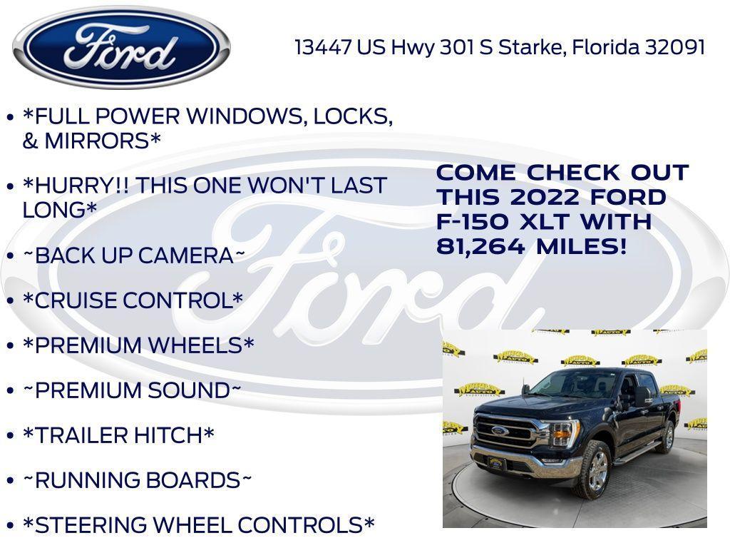 used 2022 Ford F-150 car, priced at $38,094