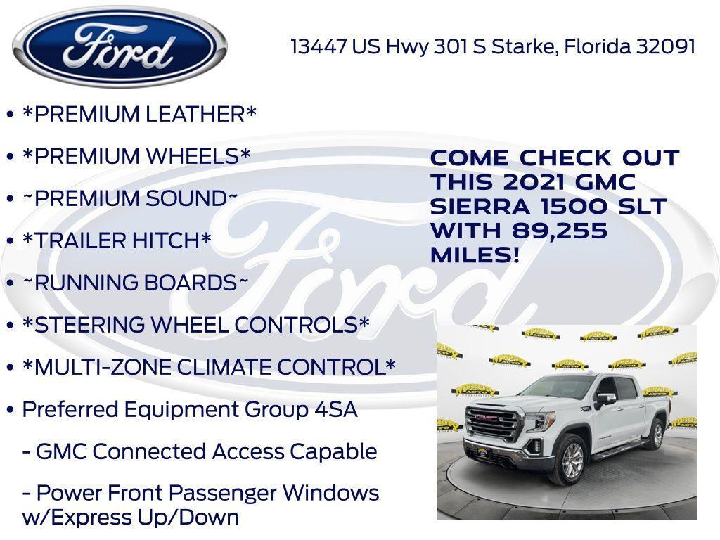used 2021 GMC Sierra 1500 car, priced at $35,106