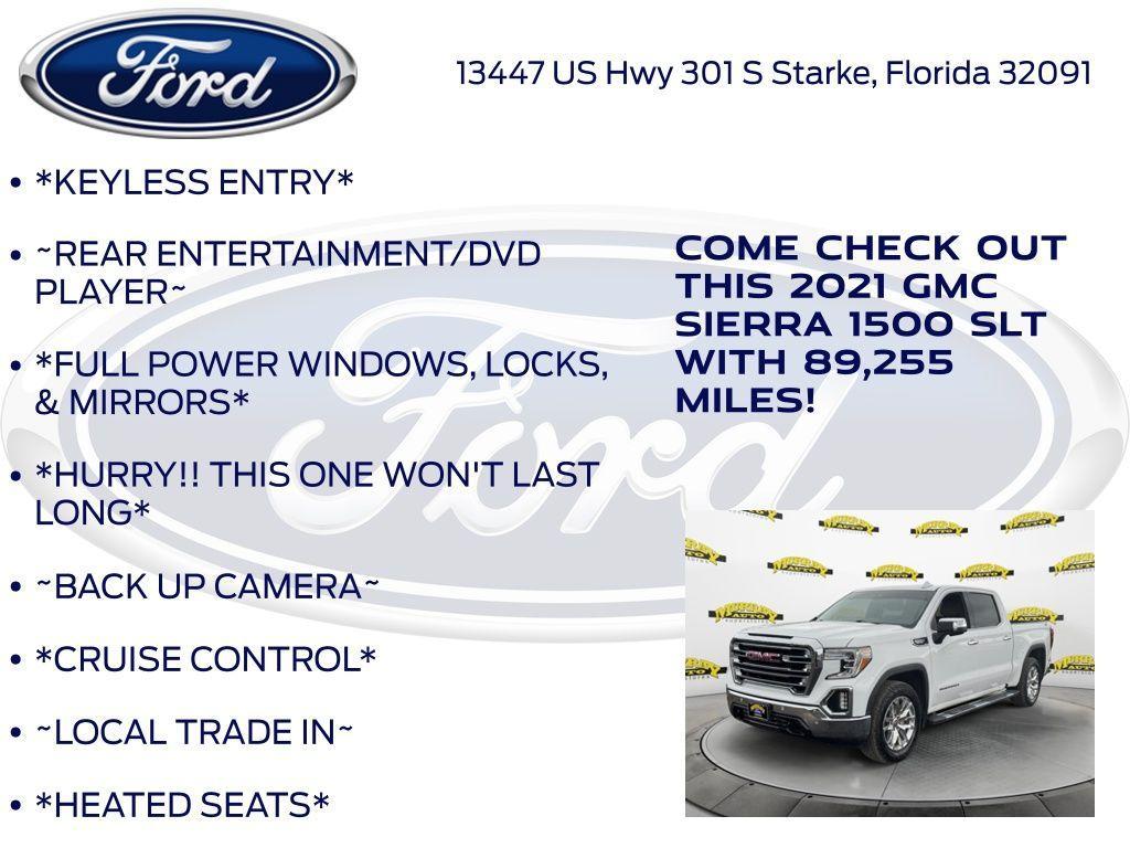 used 2021 GMC Sierra 1500 car, priced at $35,106