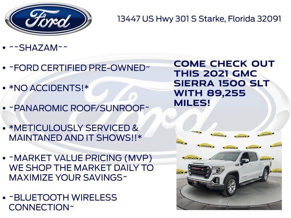 used 2021 GMC Sierra 1500 car, priced at $35,106