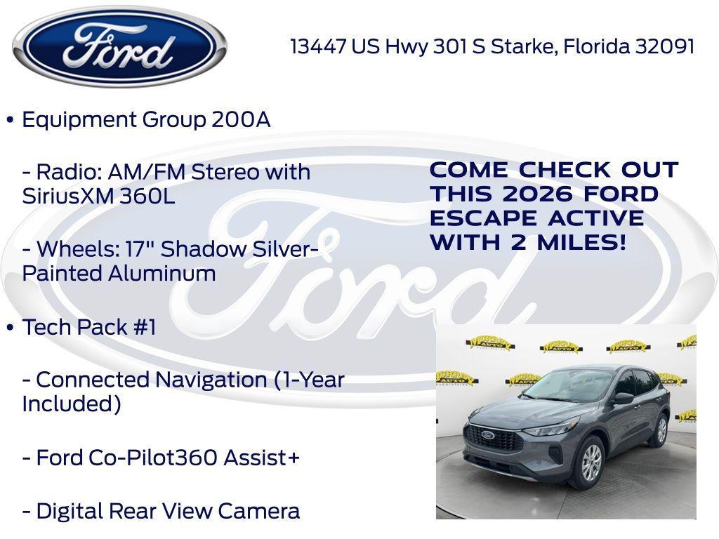 new 2026 Ford Escape car, priced at $26,819