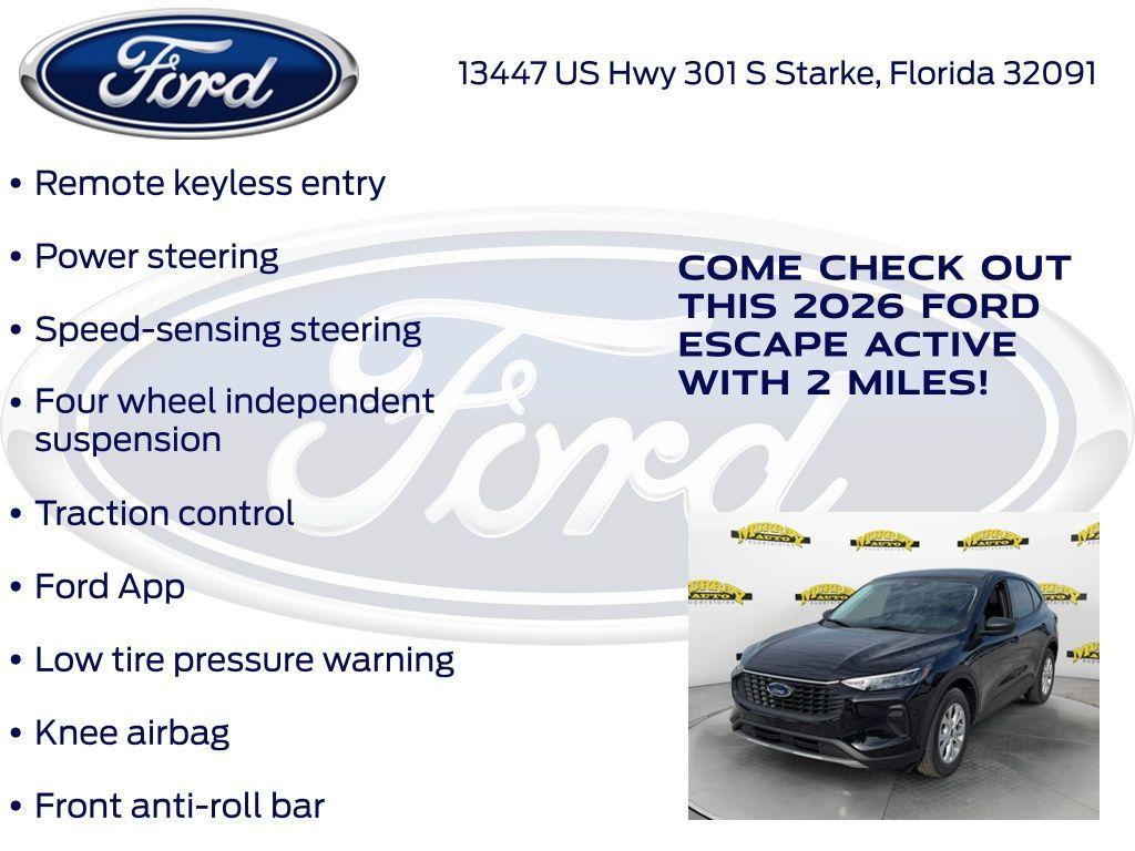 new 2026 Ford Escape car, priced at $30,415