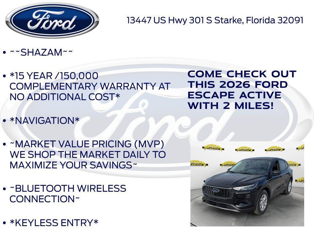 new 2026 Ford Escape car, priced at $30,415