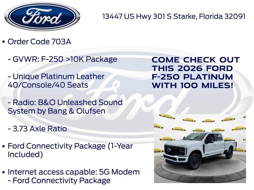 new 2026 Ford F-250 car, priced at $101,790