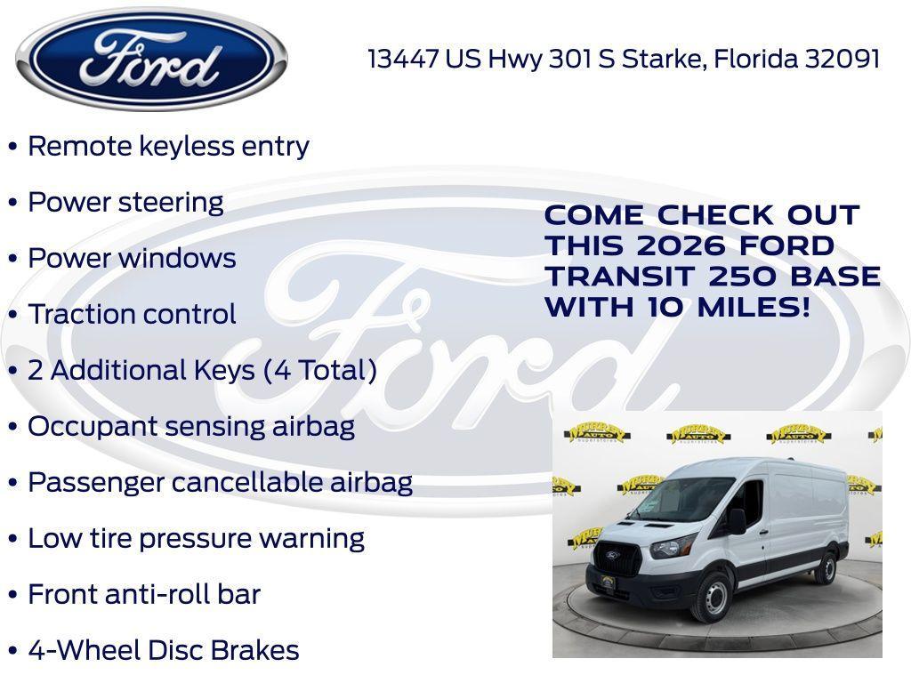 new 2026 Ford Transit-250 car, priced at $49,630
