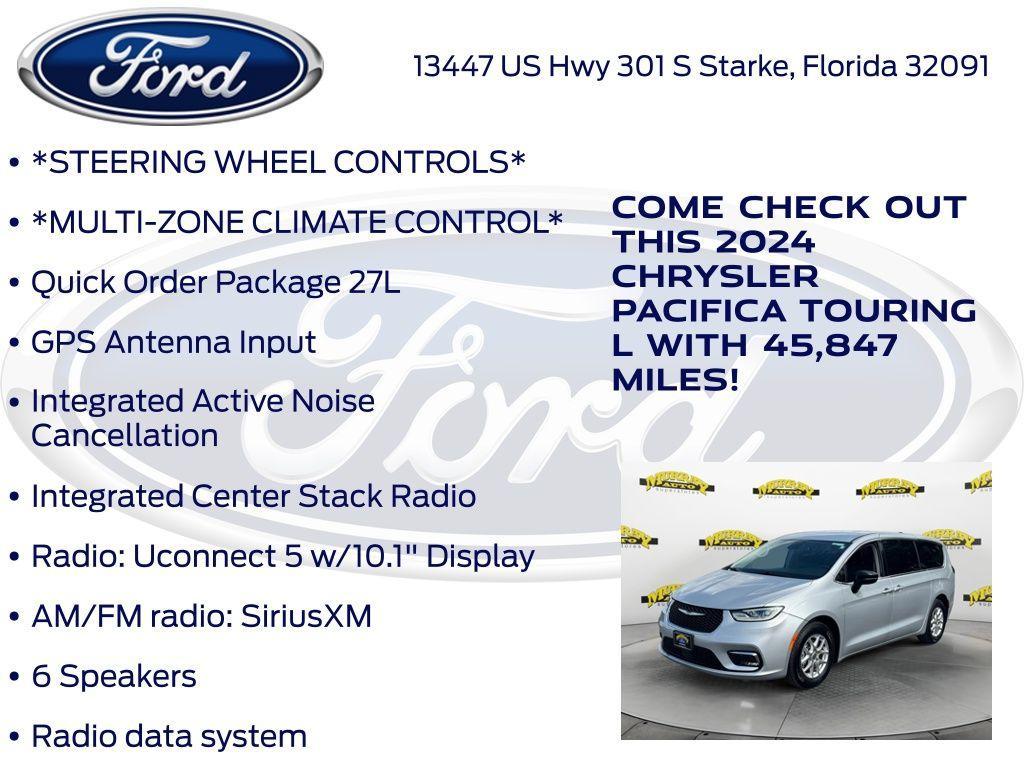 used 2024 Chrysler Pacifica car, priced at $27,987