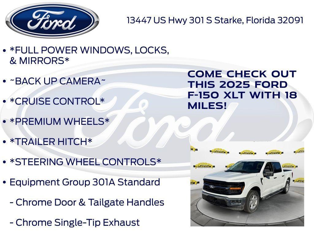 new 2025 Ford F-150 car, priced at $45,623
