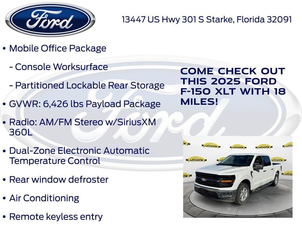 new 2025 Ford F-150 car, priced at $45,623