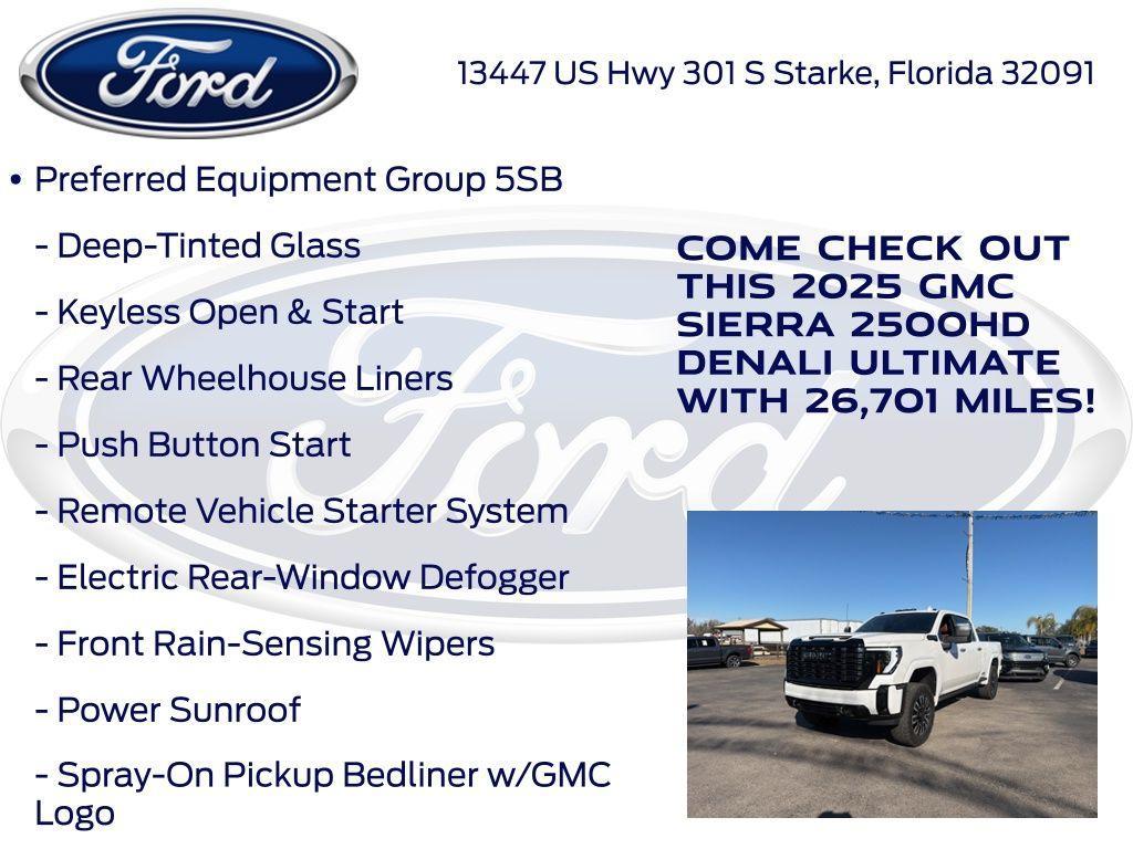 used 2025 GMC Sierra 2500 car, priced at $85,522