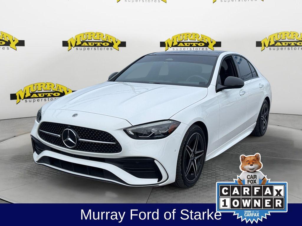 used 2023 Mercedes-Benz C-Class car, priced at $33,987