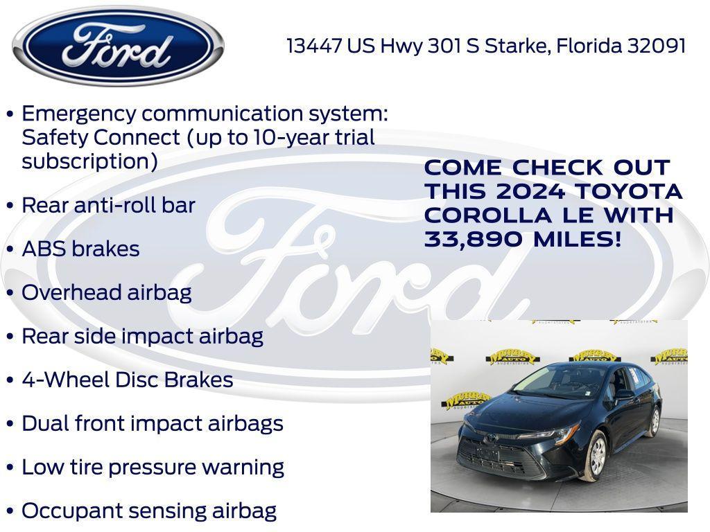 used 2024 Toyota Corolla car, priced at $17,777