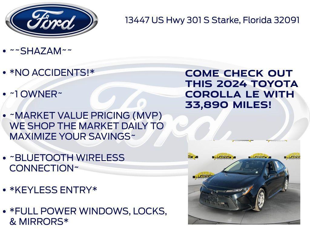 used 2024 Toyota Corolla car, priced at $17,777