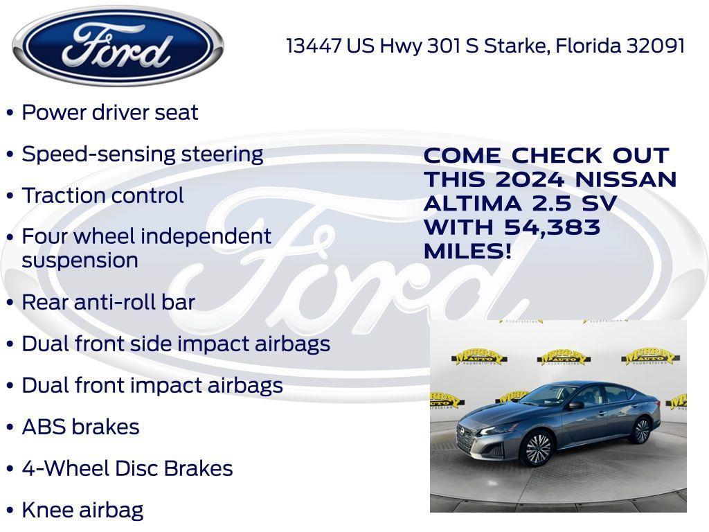 used 2024 Nissan Altima car, priced at $18,429