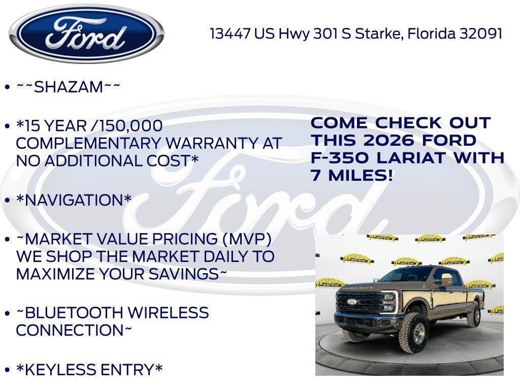 new 2026 Ford F-350 car, priced at $78,294