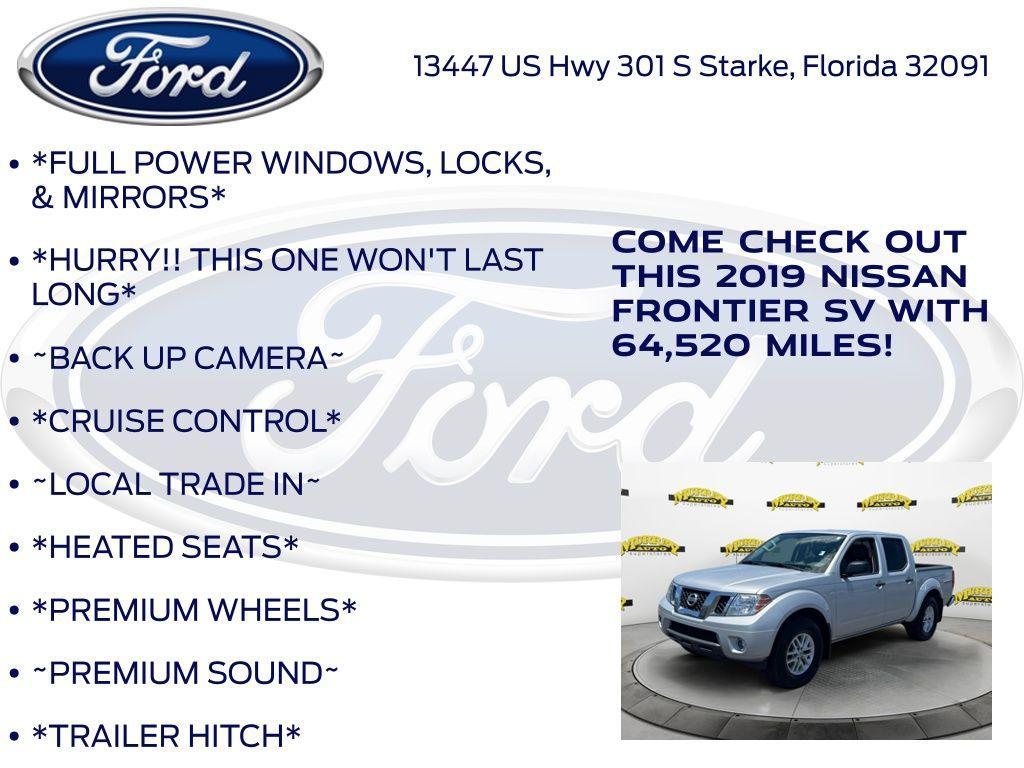 used 2019 Nissan Frontier car, priced at $20,435