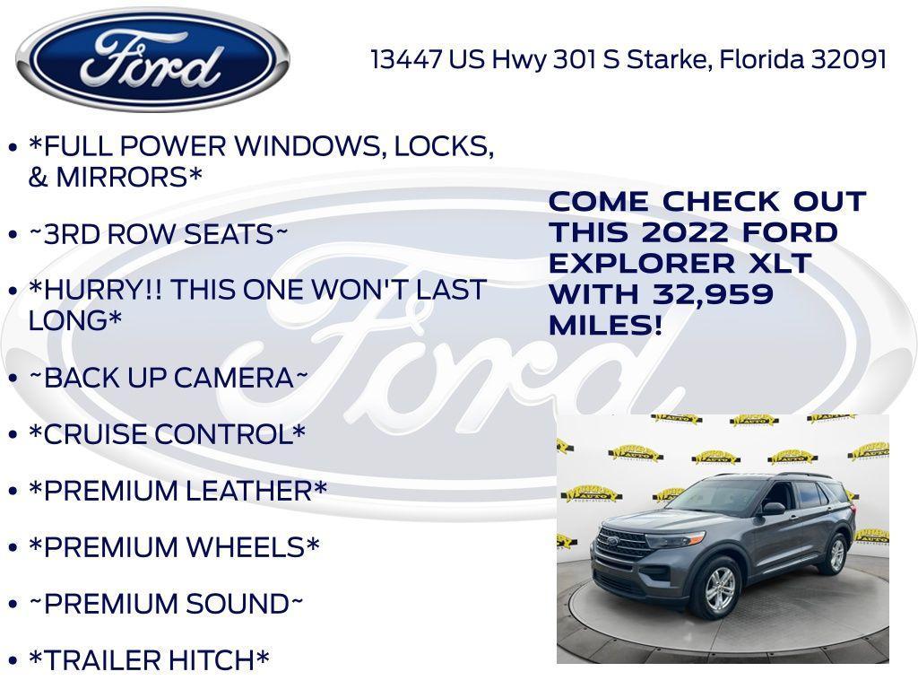 used 2022 Ford Explorer car, priced at $26,277