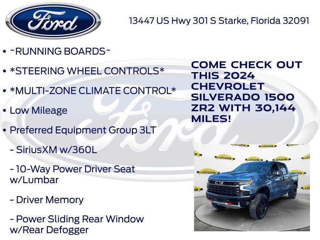 used 2024 Chevrolet Silverado 1500 car, priced at $57,989