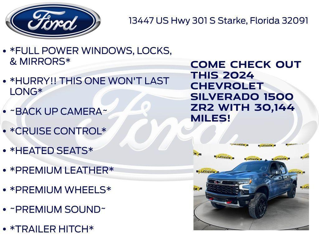 used 2024 Chevrolet Silverado 1500 car, priced at $57,989