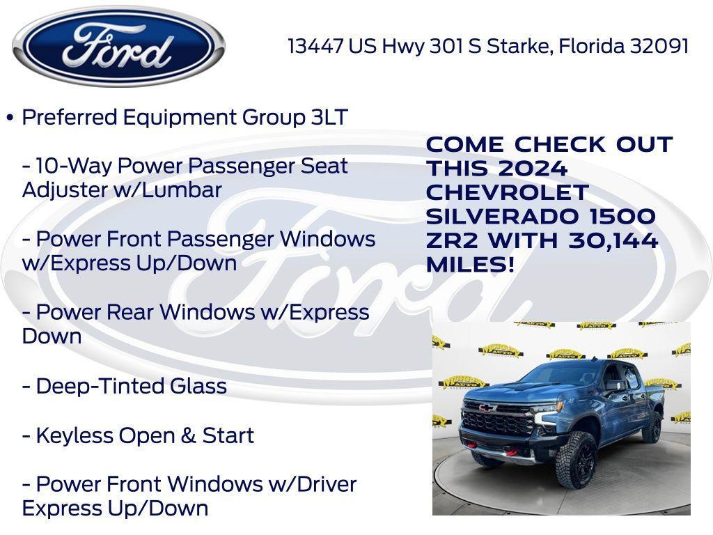 used 2024 Chevrolet Silverado 1500 car, priced at $57,989