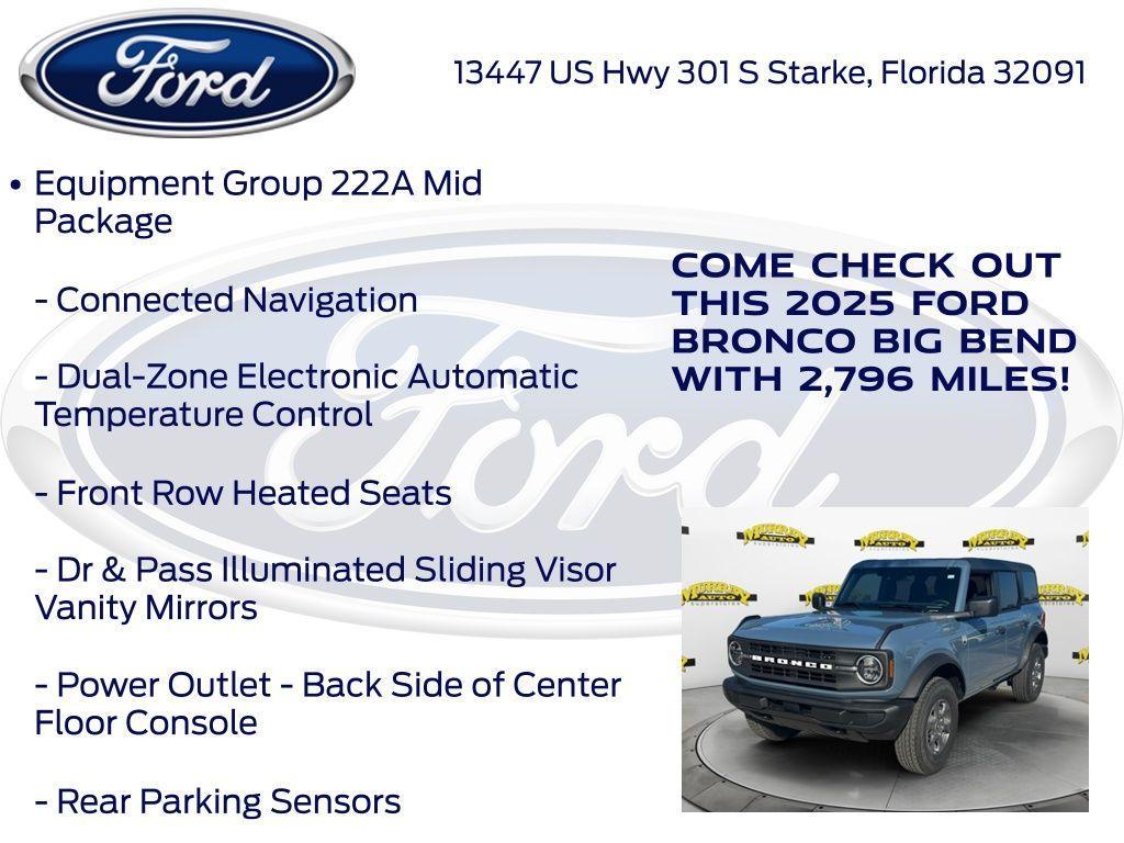 new 2025 Ford Bronco car, priced at $46,742