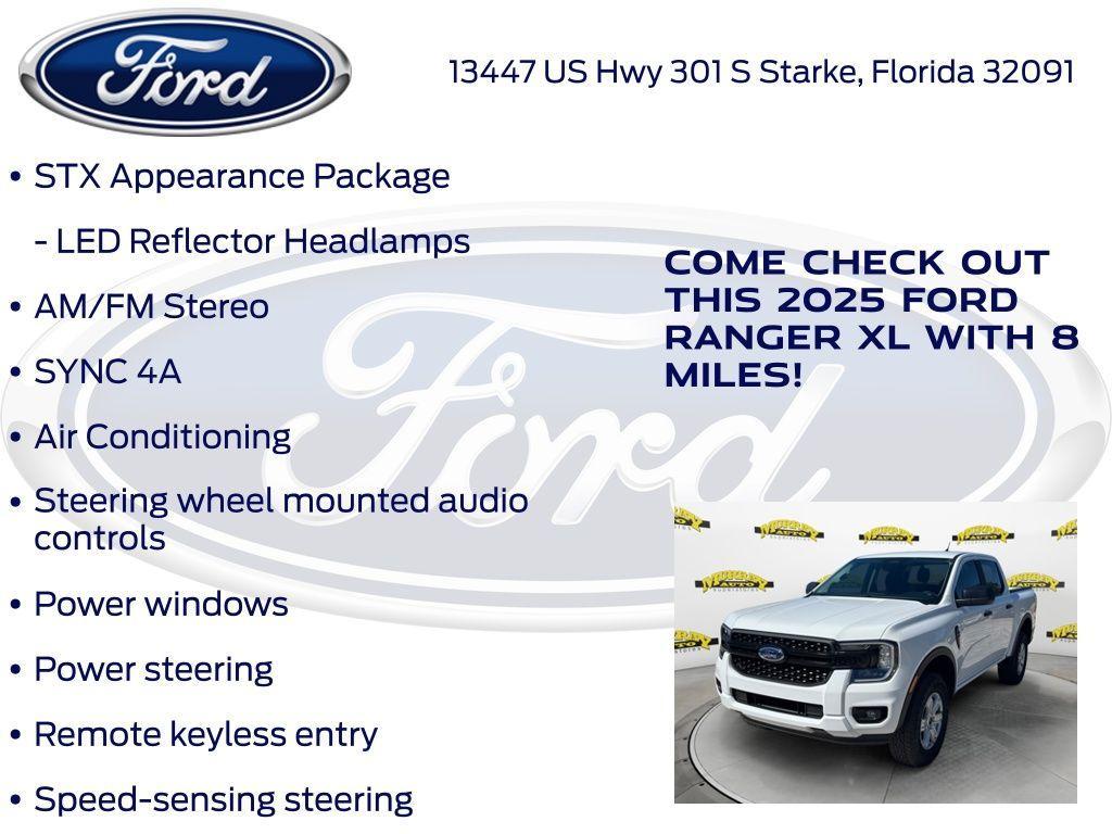 new 2025 Ford Ranger car, priced at $31,453