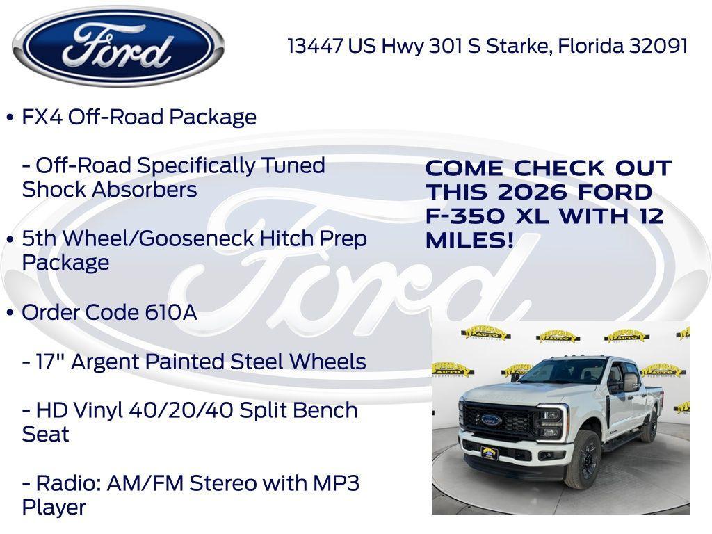 new 2026 Ford F-350 car, priced at $76,145