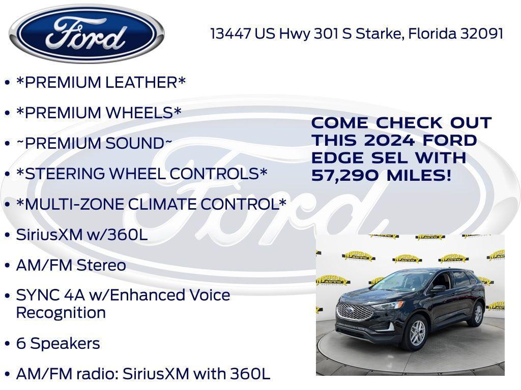 used 2024 Ford Edge car, priced at $21,803