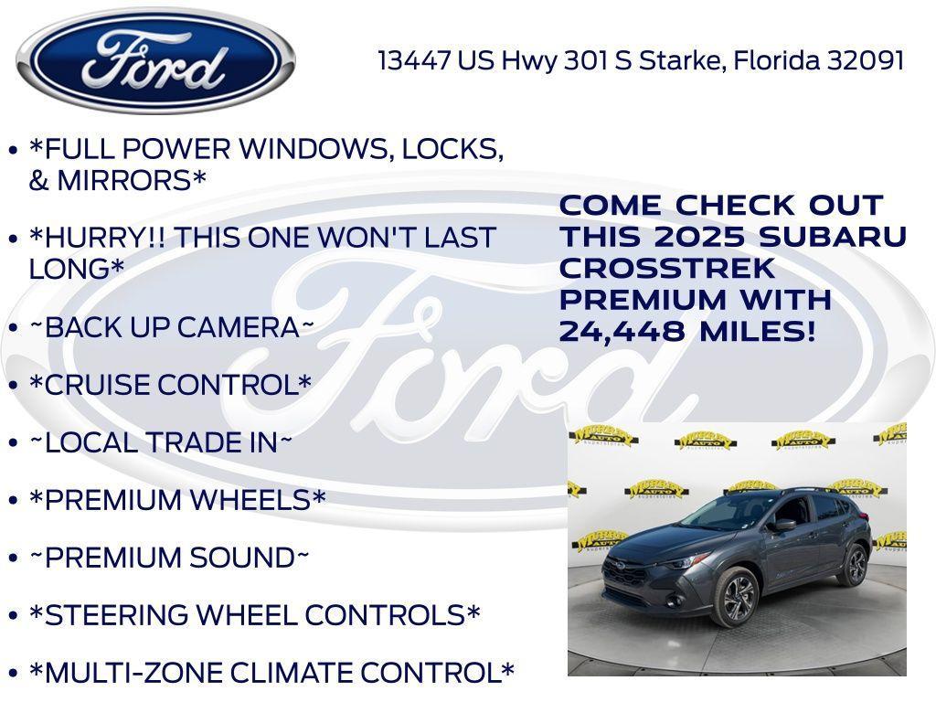 used 2025 Subaru Crosstrek car, priced at $25,987
