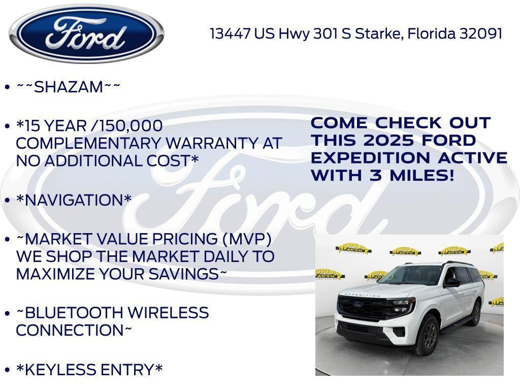 new 2025 Ford Expedition car, priced at $63,770