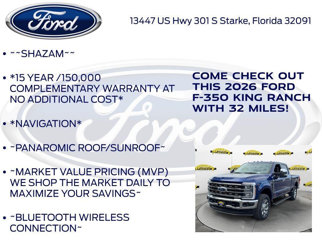 new 2026 Ford F-350 car, priced at $97,417