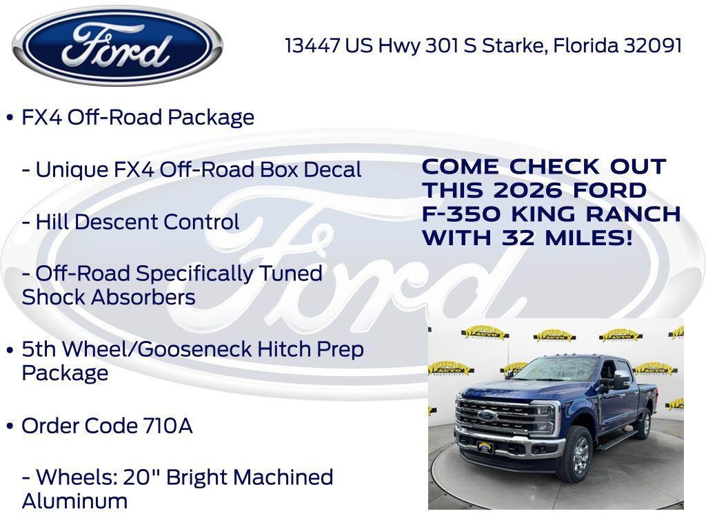 new 2026 Ford F-350 car, priced at $97,417