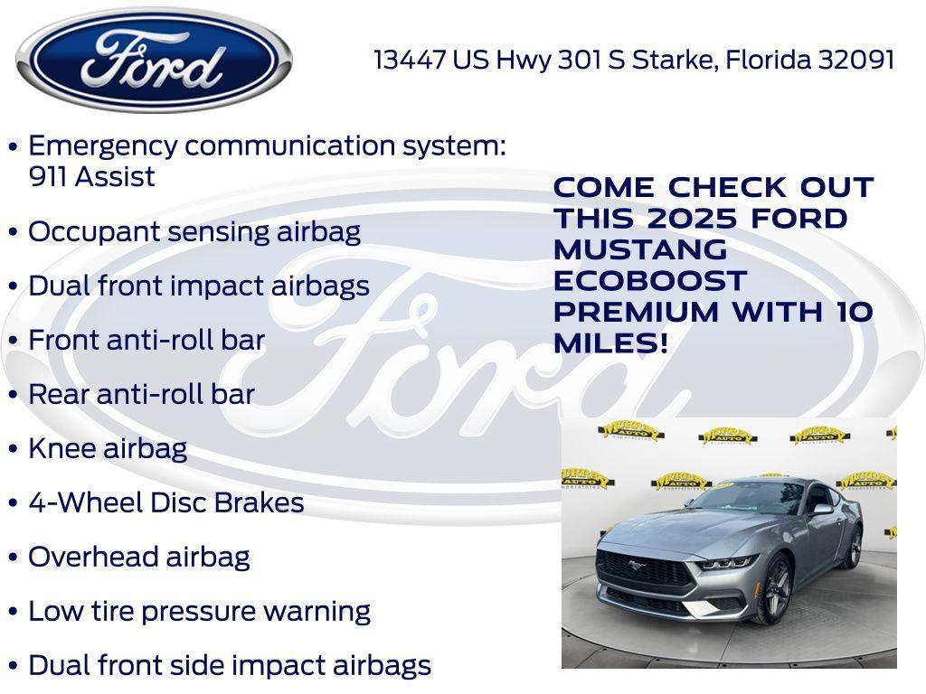 new 2025 Ford Mustang car, priced at $32,999