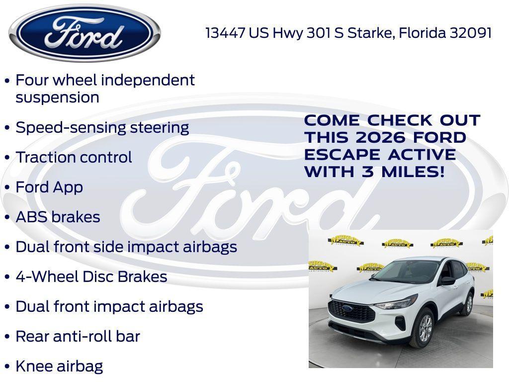 new 2026 Ford Escape car, priced at $27,656
