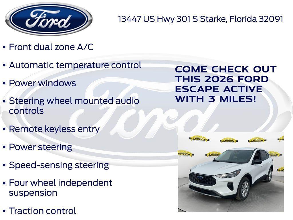 new 2026 Ford Escape car, priced at $28,656