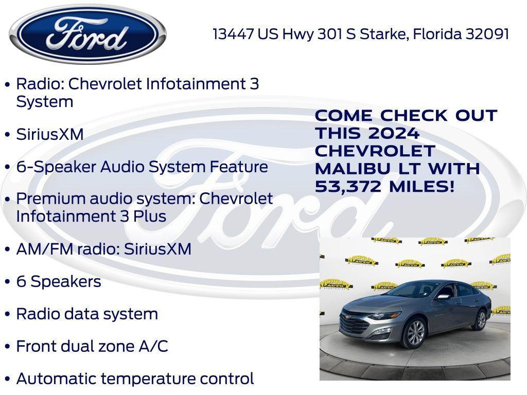used 2024 Chevrolet Malibu car, priced at $19,579