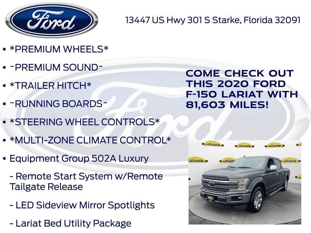 used 2020 Ford F-150 car, priced at $31,907