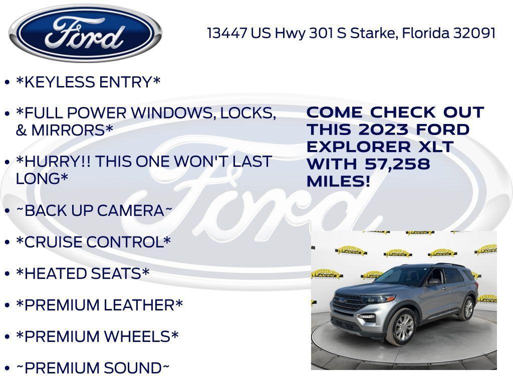used 2023 Ford Explorer car, priced at $25,777