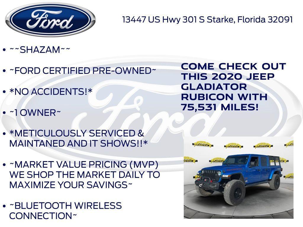 used 2020 Jeep Gladiator car, priced at $29,548