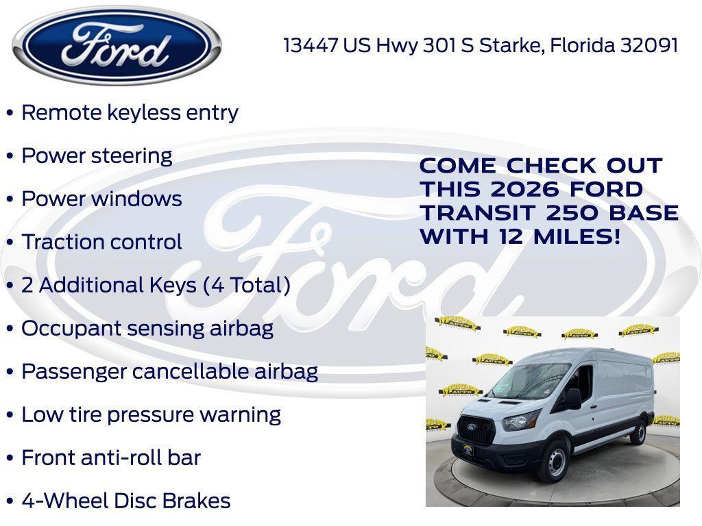 new 2026 Ford Transit-250 car, priced at $49,469