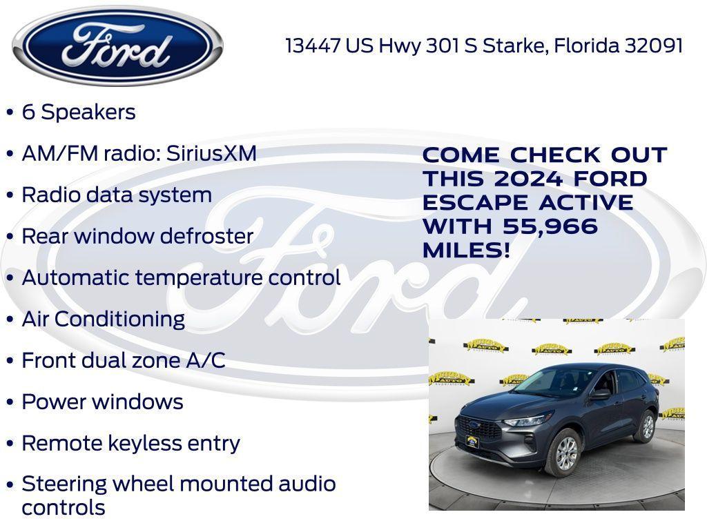 used 2024 Ford Escape car, priced at $20,789